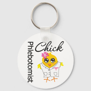 Phlebotomist chick nyckelring