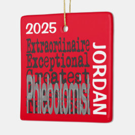 Phlebotomist Extraordinaire CUSTOM Julgransprydnad Keramik