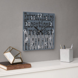 Phlebotomist Extraordinaire Fyrkantig Klocka