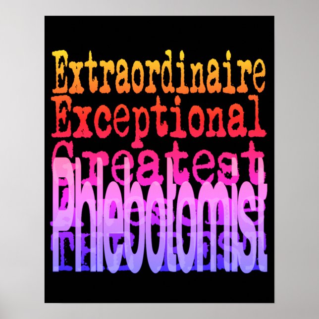 Phlebotomist Extraordinaire Poster (Framsidan)