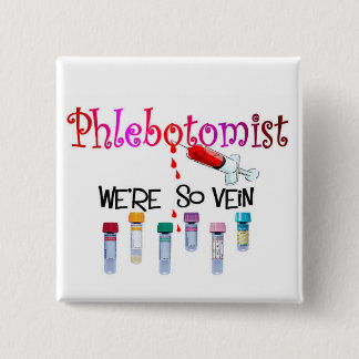Phlebotomist gåvor knapp