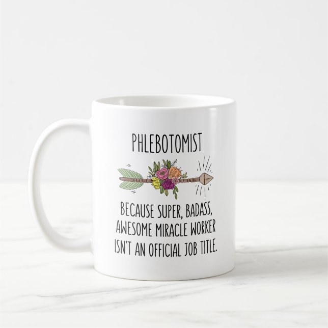 Phlebotomist Gift Idea Kaffemugg (Vänster)