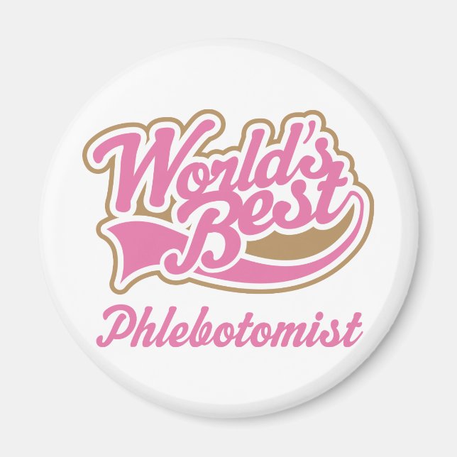 Phlebotomist Gift Magnet (Framsidan)