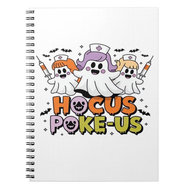 Phlebotomist Halloween Medical Lab Tech Spooky ER Anteckningsbok (Framsidan)