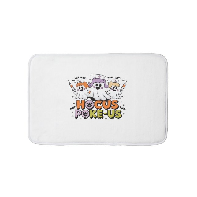 Phlebotomist Halloween Medical Lab Tech Spooky ER Badrumsmatta (Framsidan)