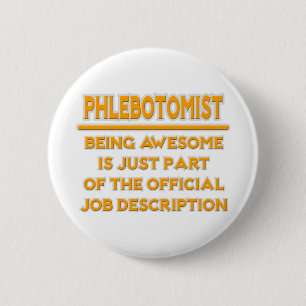 Phlebotomist i Fantastisk ... Jobbbeskrivning Knapp