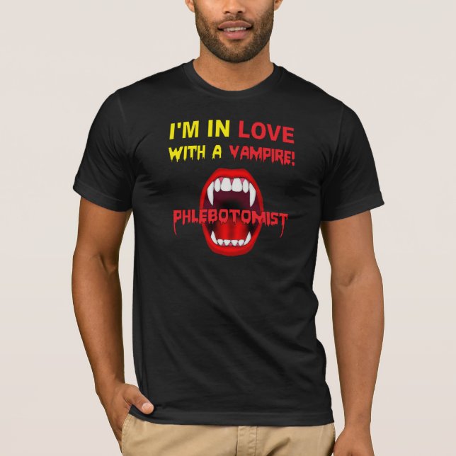 Phlebotomist Kärlek Shirt 2 Tee Shirt (Framsida)