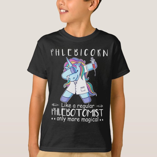 Phlebotomist Phlebotomy Quote  T Shirt (Framsida)