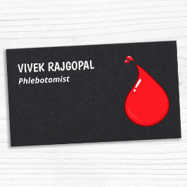 Phlebotomist Premium Visitkort