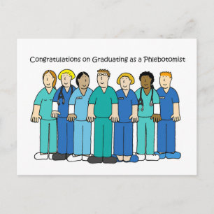 Phlebotomist Student Grattisar Vykort