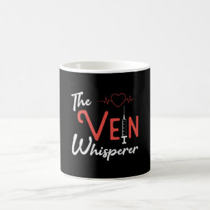 Phlebotomist, Vein Whisperer Phlebotomy Gift Kaffemugg