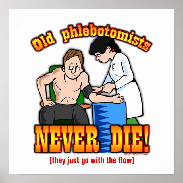 Phlebotomister Poster (Framsidan)