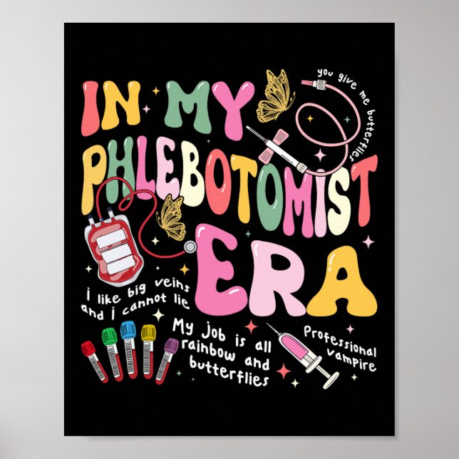 Phlebotomy sjukse i min fasbotomistiska era Groovy Poster (Framsidan)