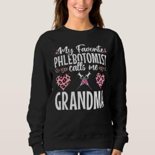 Phlebotomy Tech Favorite Phlebotomist kallar mig M T Shirt