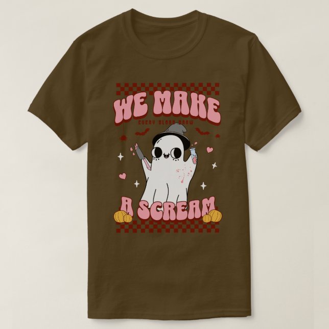 Phlebotomy Tech Halloween Costume T Shirt (Design framsida)