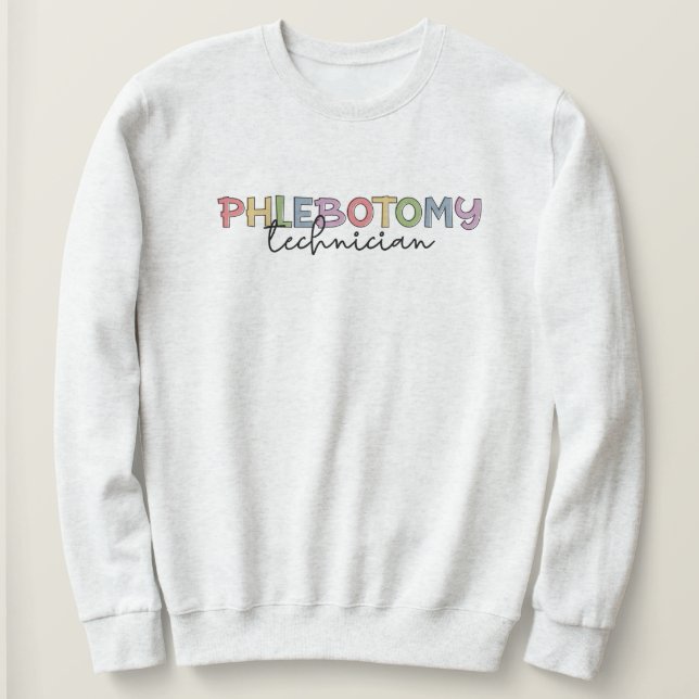 Phlebotomy Technician PBT Phlebotomy Tech T Shirt (Design framsida)