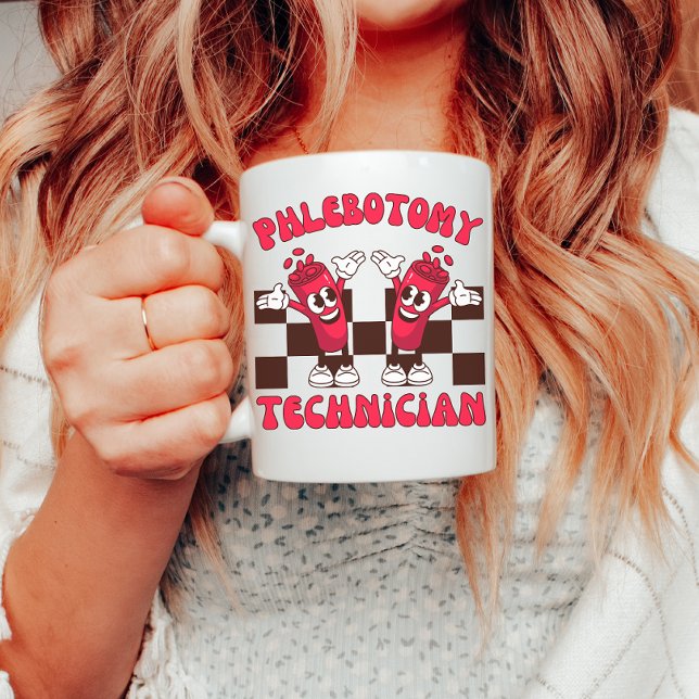 Phlebotomy Technician, Phlebotomy Tech Studenten Kaffemugg (Skapare uppladdad)