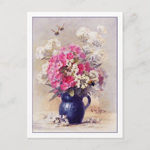 Phlox och Euphorbia av de Longprex Vykort