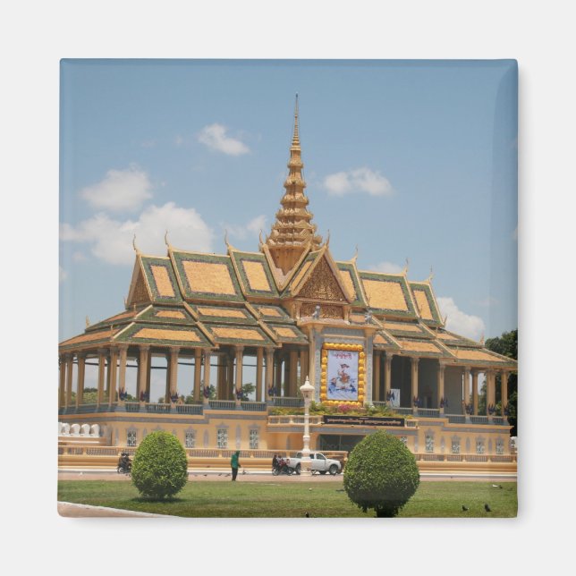 Phnom pennpalats magnet (Framsidan)