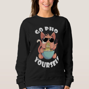 Pho Cat Go Pho Vietnamesisk Nudelsoppa Pho Nudelso T Shirt