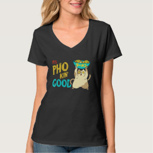 Pho Good Cat Pho Skål Pho Nudelsoppa Asiatisk Sop T Shirt