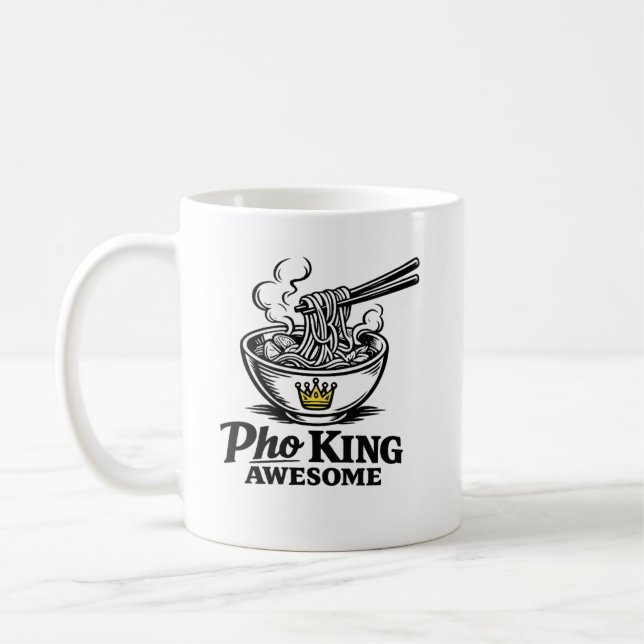 Pho King Awesome Kaffemugg (Vänster)