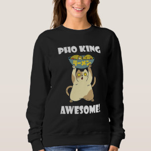 Pho King Cat asiatisk mat Pho skål Vietnamesisk nu T Shirt