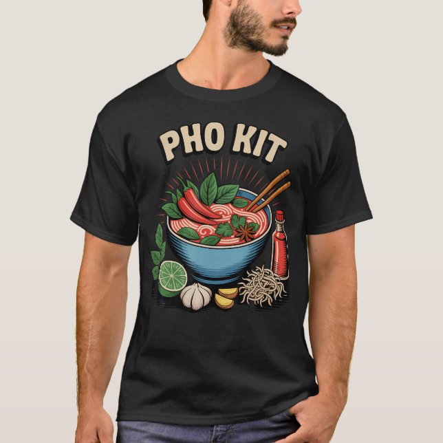 Pho Kit Soppa T Shirt (Framsida)