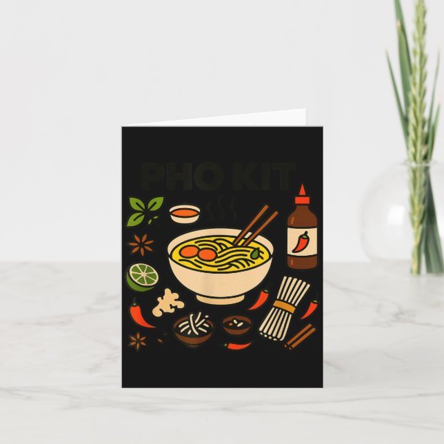 Pho Kit Vietnamese Food  Kort (Framsida)