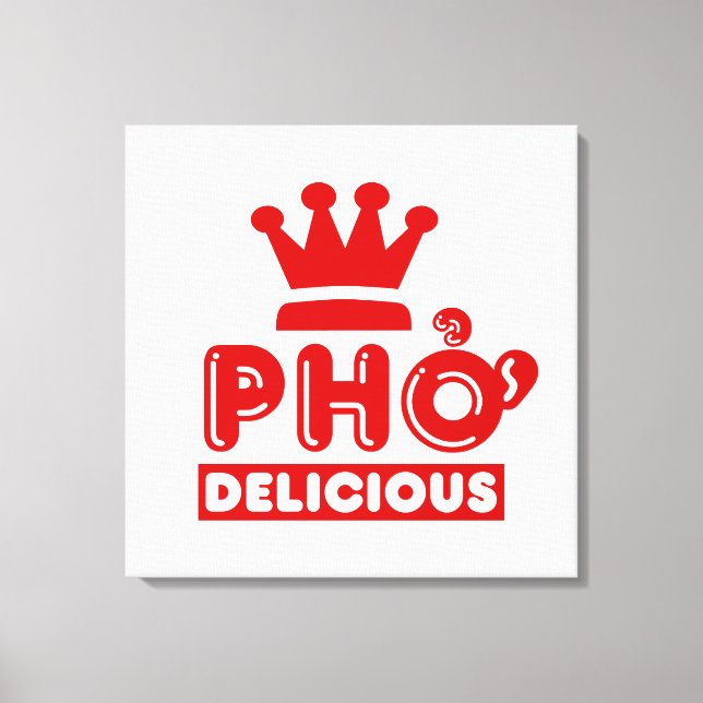 Pho Kung Delicious Canvastryck (Framsida)
