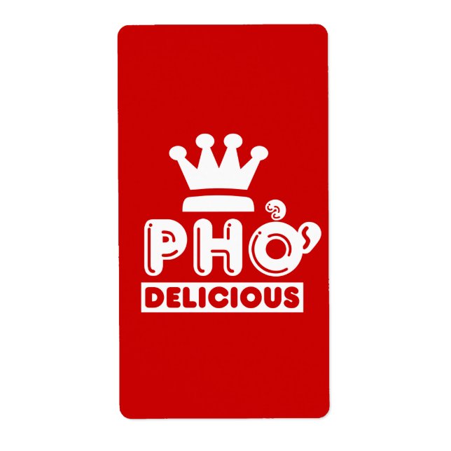 Pho Kung Delicious Fraktsedel (Framsidan)