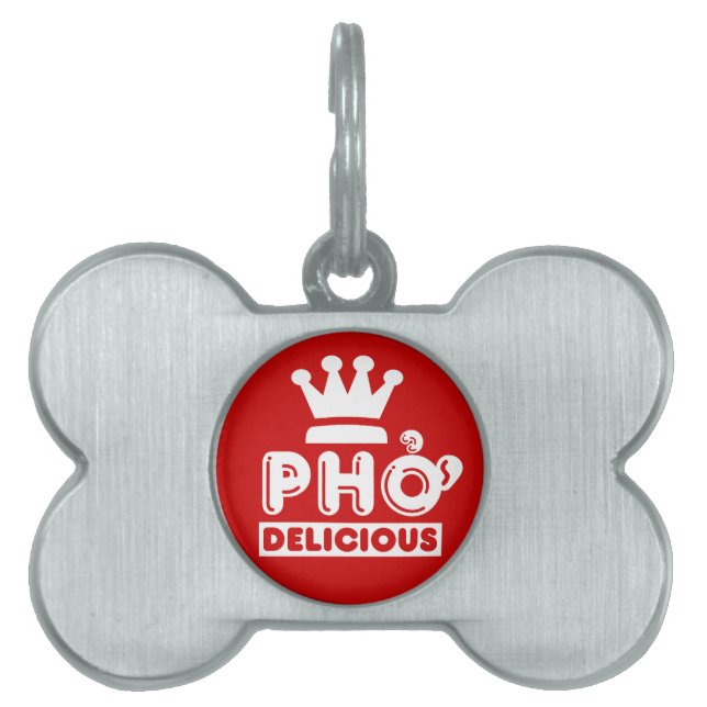 Pho Kung Delicious ID-bricka Husdjur (Framsidan)
