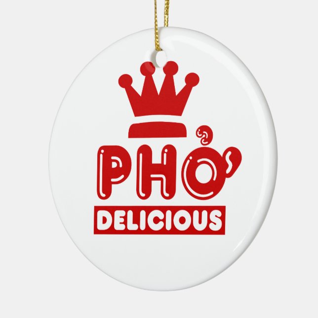 Pho Kung Delicious Julgransprydnad Keramik (Vänster)
