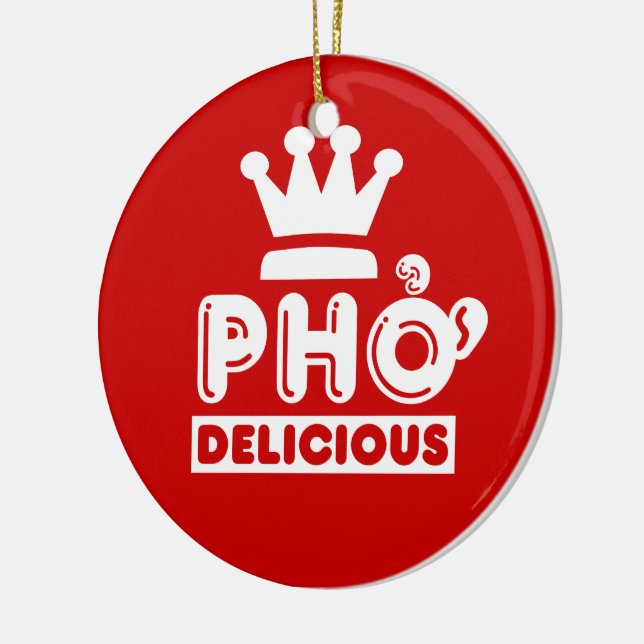 Pho Kung Delicious Julgransprydnad Keramik (Vänster)