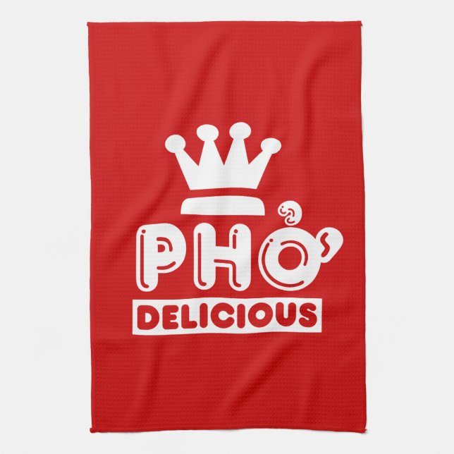 Pho Kung Delicious Kökshandduk (Vertikal)