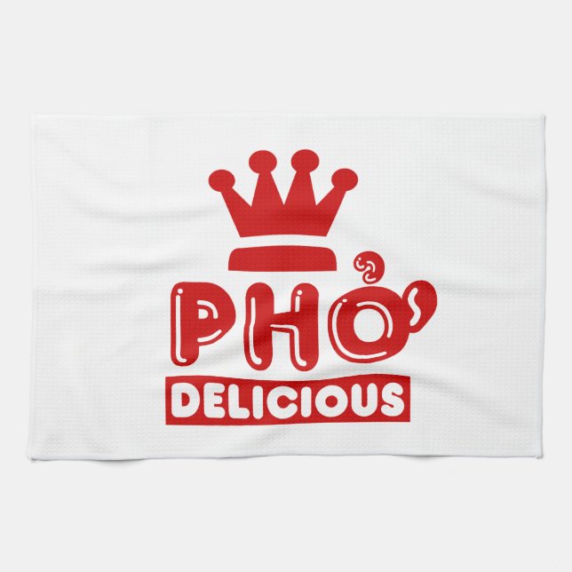 Pho Kung Delicious Kökshandduk (Horisontell)