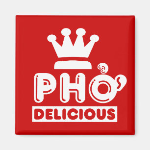 Pho Kung Delicious Magnet