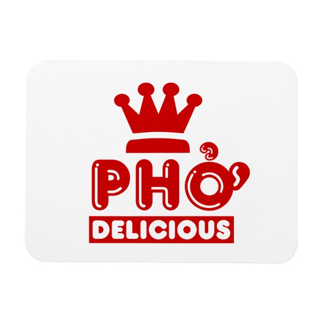 Pho Kung Delicious Magnet (Horisontell)