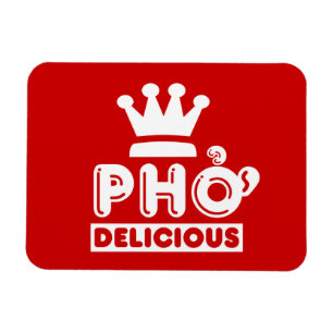 Pho Kung Delicious Magnet