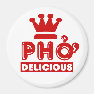 Pho Kung Delicious Magnet