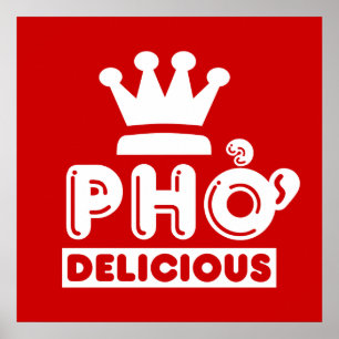 Pho Kung Delicious Poster