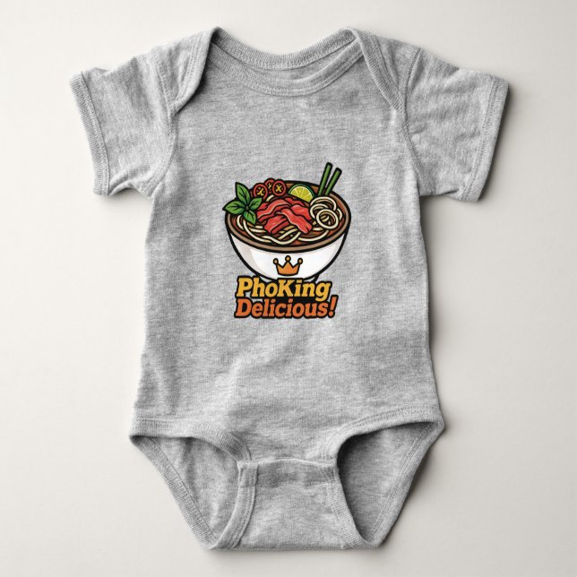 Pho kung Delicious! T Shirt (Framsida)