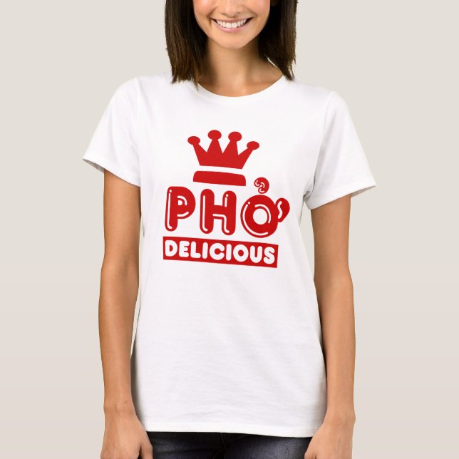 Pho Kung Delicious T-shirt (Framsida)