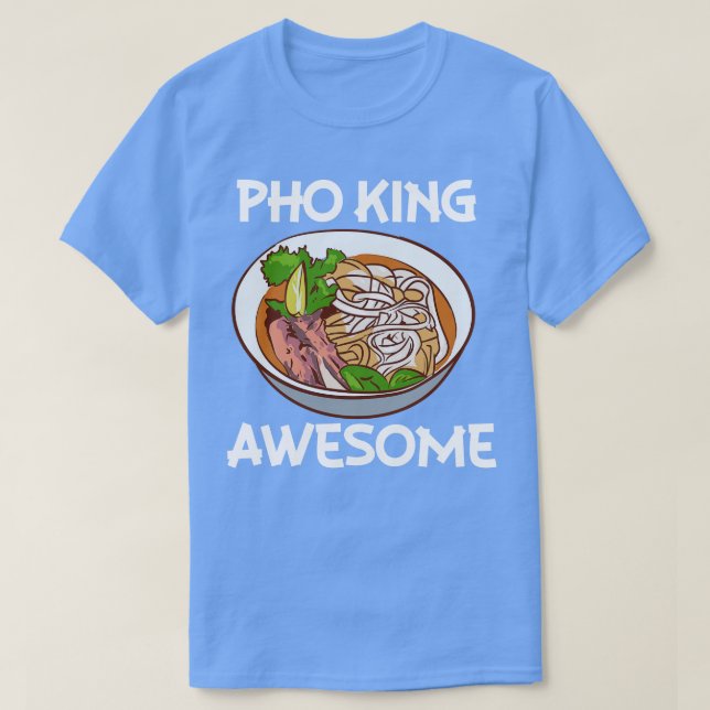 Pho Kung Fantastisk Pho Noodle Soppa Vietnam T Shirt (Design framsida)