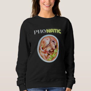 Pho Natic Pho Vietnamesisk Mat Sägande T Shirt