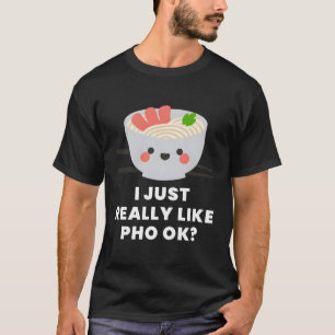Pho Noddles vietnamesisk Pho Fläkt T Shirt