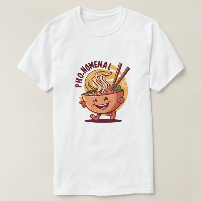 Pho-Nomenclature Bowl T Shirt (Design framsida)