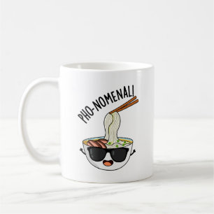 Pho-Nomenclature Funny Pho Soppa Pun Kaffemugg