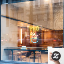 PHO NOODLES Faux Neon Light Vietnamese Restaurant