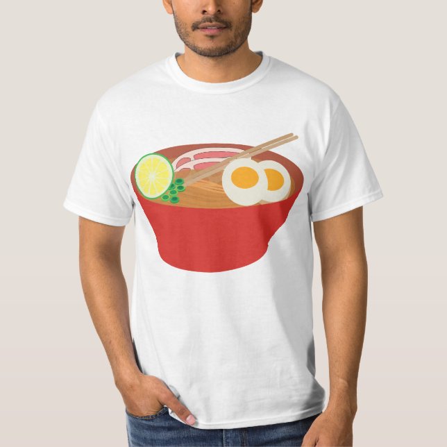 Pho Nudlar T Shirt (Framsida)